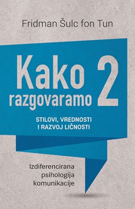 Kako razgovaramo 2Fridman Šulc fon Tun edukativni popularna psihologija publicistika